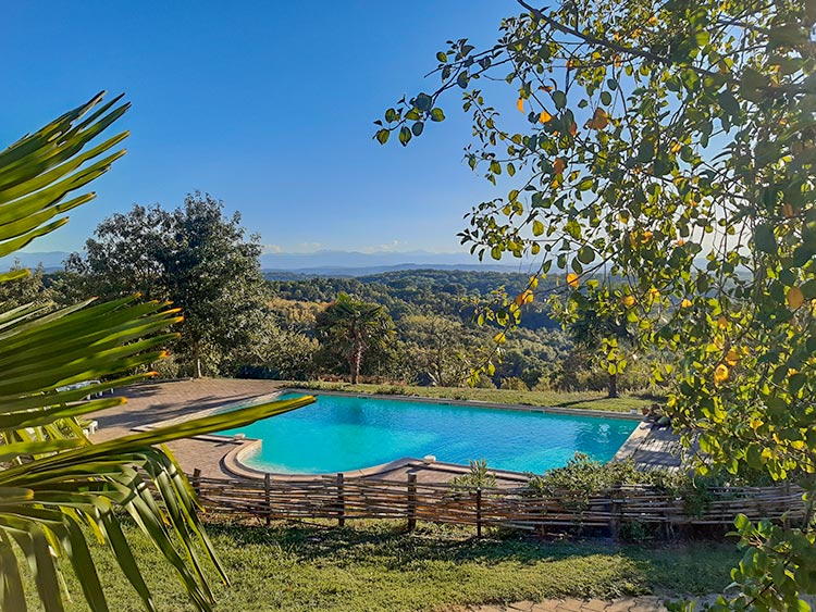 gite ferme beauregard mit schwimmbad